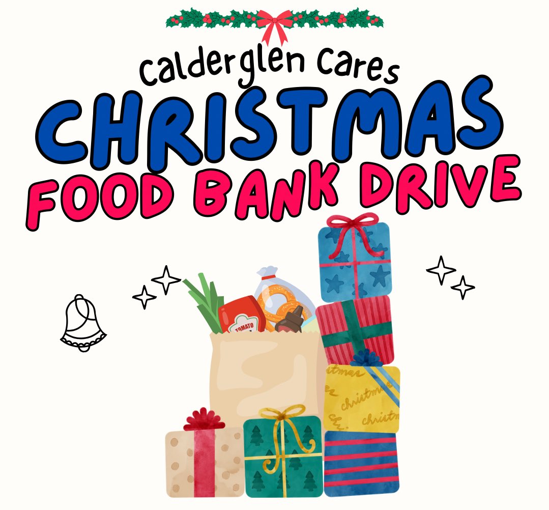 CglenHighSchool's tweet photo. Thank you to a lovely parent who dropped off some food bank donations this morning. 
We are collecting this evening at our S2 parents’ evening #calderglencares #foodbankdonations #community 💙 https://t.co/W98Y6kVAld