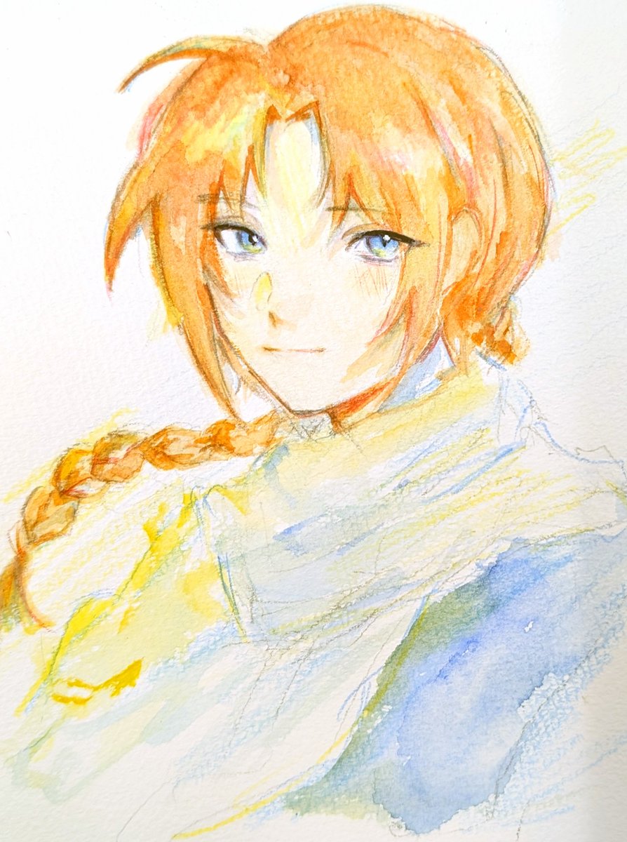 dadadaDA_2008's tweet photo. 神威とぅき
水彩ﾀﾉｼｲ
 #イラスト  
  #FA https://t.co/xlG7t0JJ9R