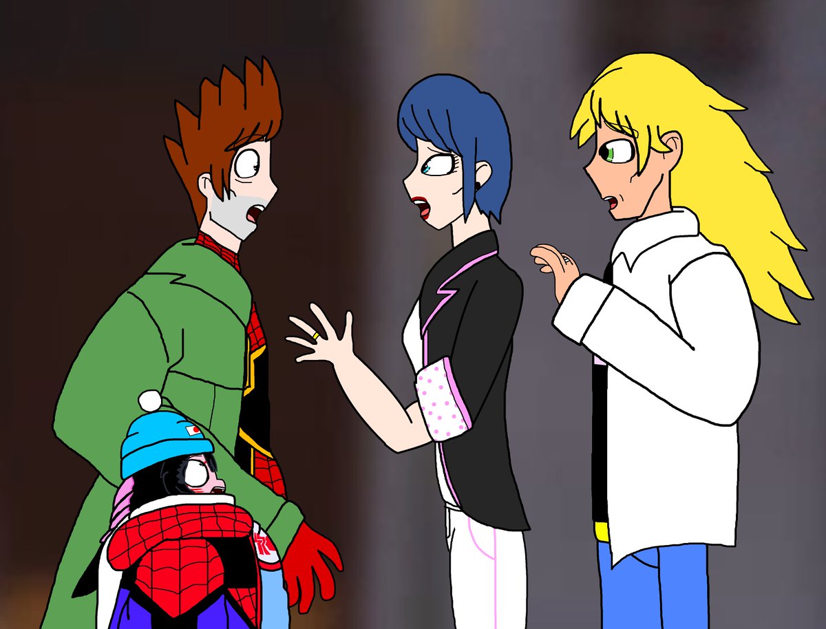 435Alvaxerox's tweet photo. Here are some artworks of me and my friends @Soundbreaker123 and @FunnelWeb15 's spidersonas
#spidersona #Miraculousfanart #spiderv https://t.co/1bNIpwQOgv