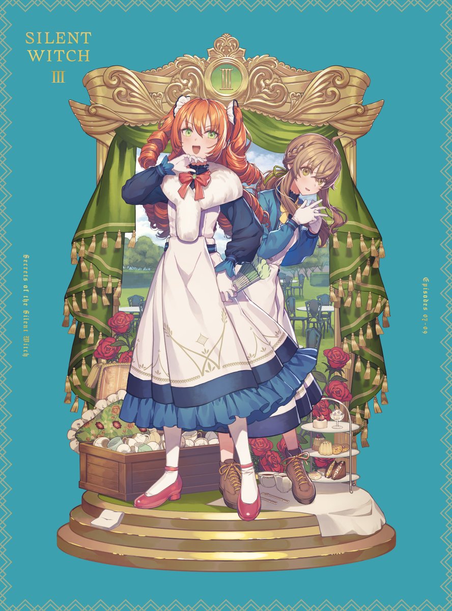 ✧*・ﾟ*•. #サイレントウィッチ BD/DVD 第3巻 発売まであと3⃣日