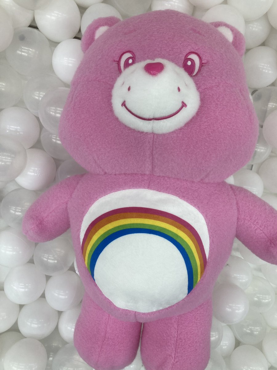 美品　BIGケアベアぬいぐるみセット Amazon.co.jp: ケアベア 超 big ぬいぐるみ 2体セット : おもちゃ