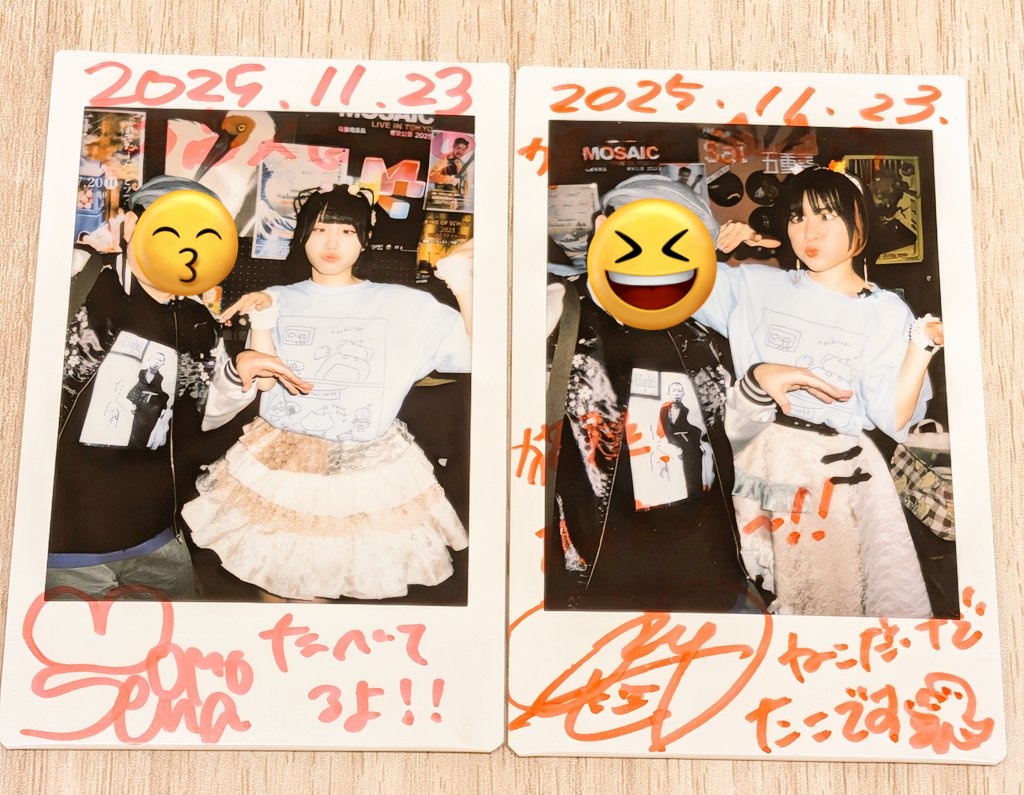 ❤️‍🔥一色萌/桃瀬せな /XOXO EXTREME 📸チェキテーマ:#たこ八郎誕生