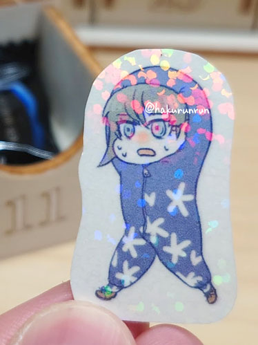 今日の主ールは寝袋の主人公君！