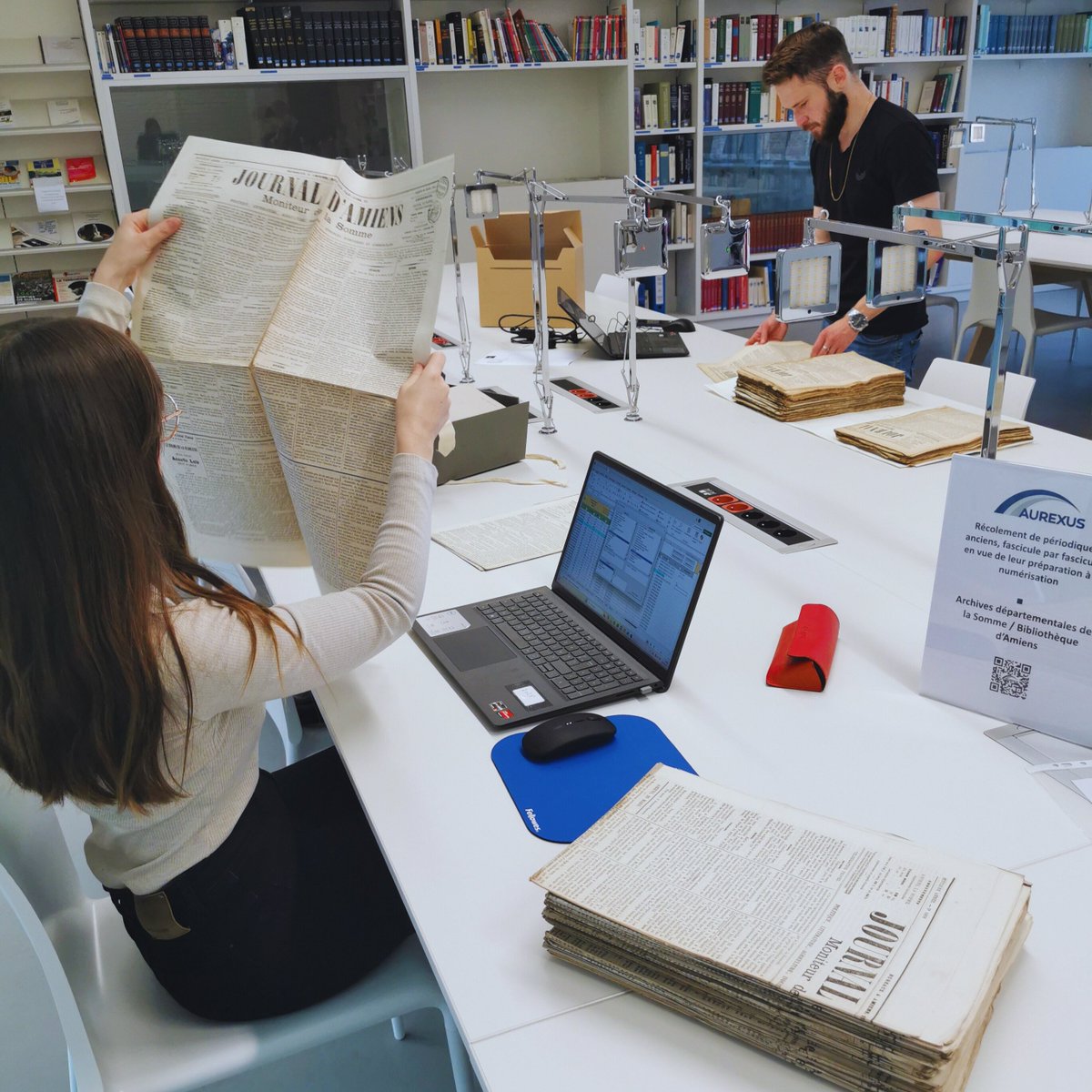 📰AureXus valorise la presse ancienne !

Sélectionné par la Bibliothèque d’Amiens, AureXus réalise le récolement de ses collections de presse ancienne dans le cadre du programme national de numérisation.
#presse 
➡️Retrouvez l’article sur le blog Aurexus :
aurexusblog.com