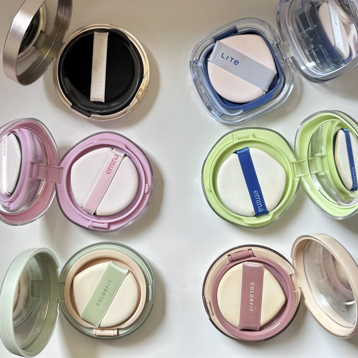 rate &amp; review: all of my PARAGON cushion. ᦚ( ◍•ᴗ•◍)