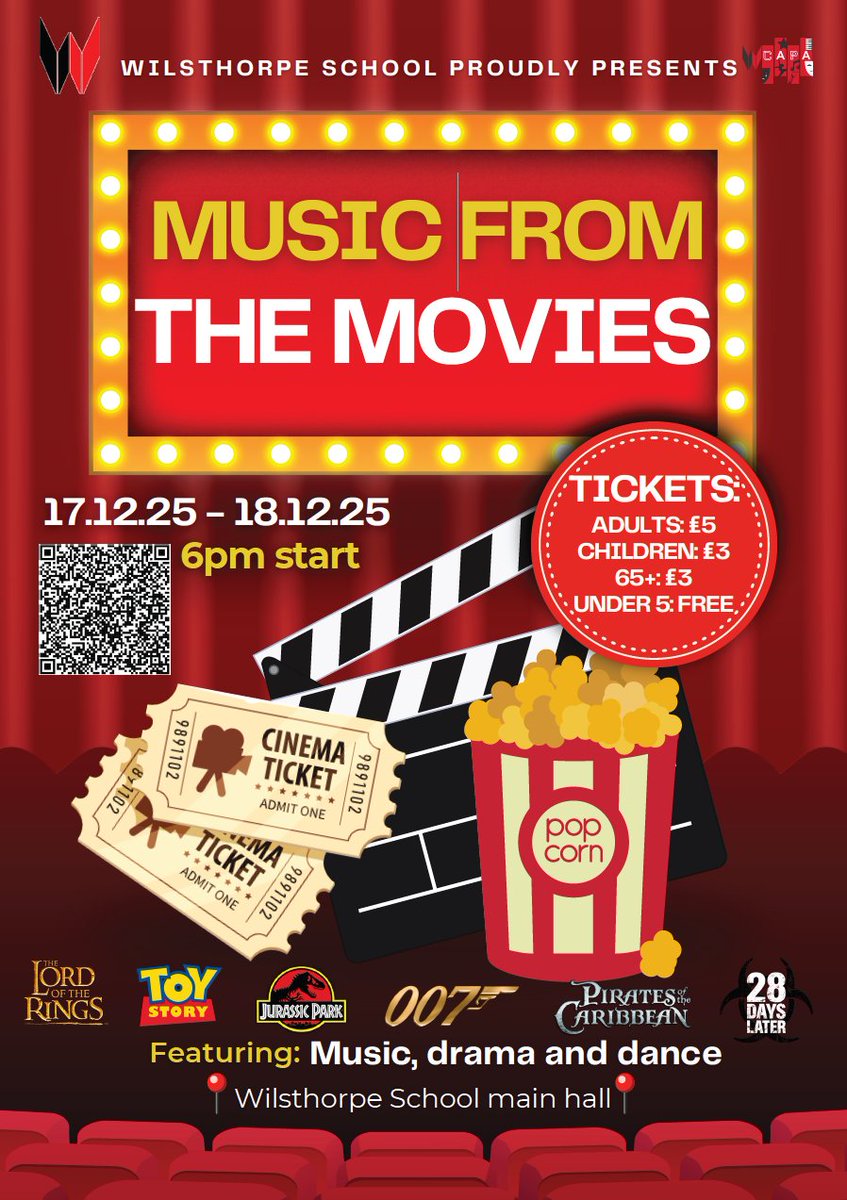 The entire production preparing for the upcoming Winter Warmer: Music at the Movies! Come long, dressed in your best film-related attire for this Music at the Movies spectacular!

Tickets here: ticketsource.co.uk/whats-on/long-…
