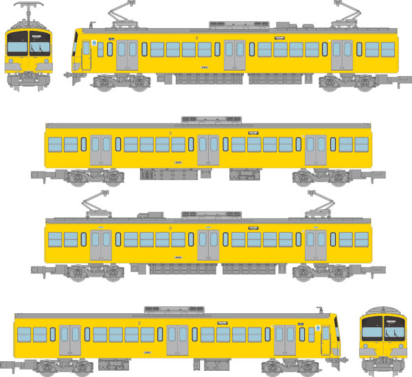 鉄道コレクション 西武鉄道新101系263編成 4両セットB[トミーテック