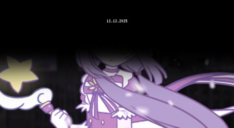 Oh december 11 already? It's been awhile since I dropped by so I'll upload a little thing tomorrow! 

December 12, 2025 1pm JST? 💜✨

It's a pretty simple cover but I can tease it a bit since I did draw something for the thumbnail... although this is a pretty dead giveaway hehe