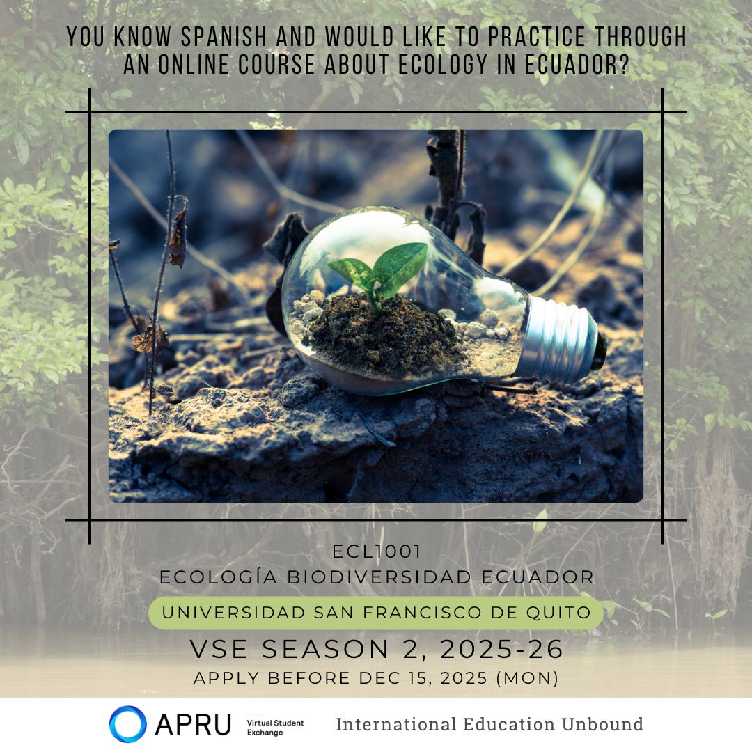 APRU Virtual Student Exchange Program (VSE) tweet media