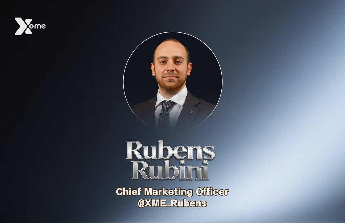 We’re excited to welcome Rubens Rubini as the new Chief Marketing Officer of X.me.

With deep experience in global growth, brand strategy, and Web3 ecosystems, Rubens will help lead our next stage of expansion — building X.me into a