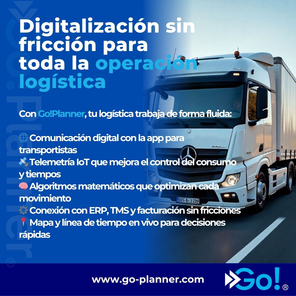 Go!Planner - Logistic Interconnection tweet media