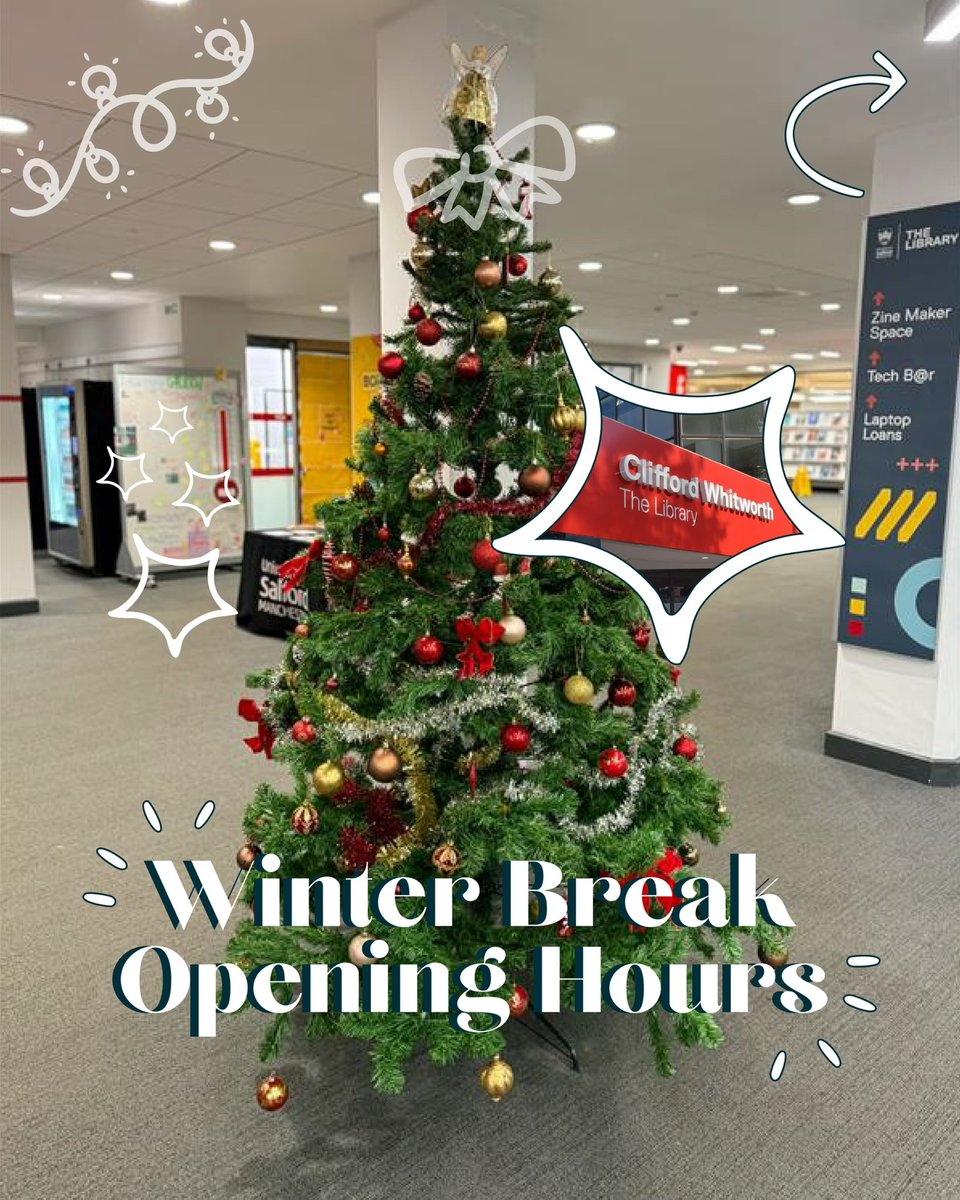 Salford Uni Library tweet media