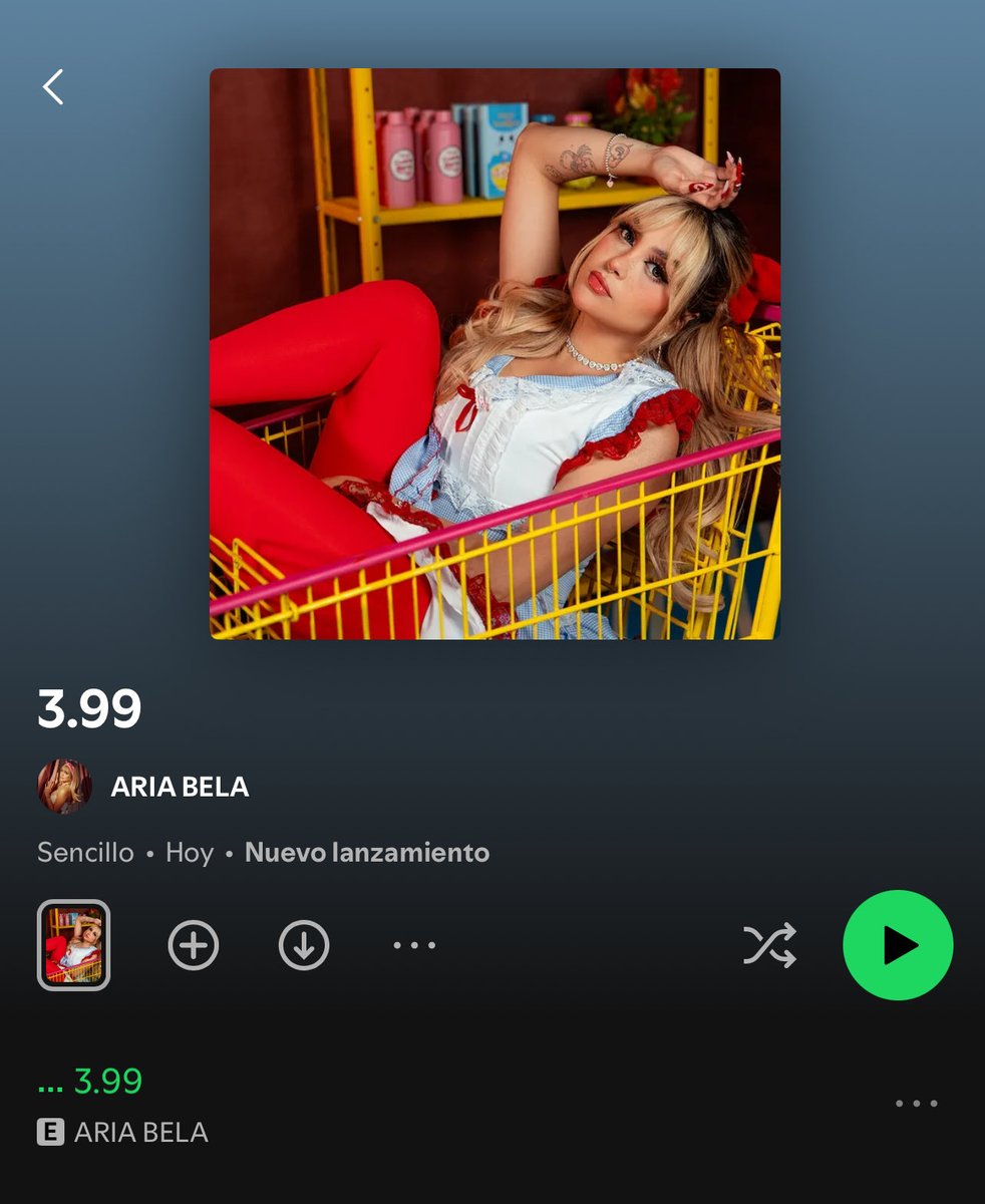jdilants's tweet photo. Ariagampleys sacó nueva canción https://t.co/TsVYsjXJz2