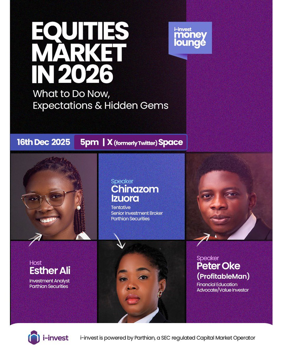 2026 is shaping up to be a year of major opportunities for equities investors, but only for those who prepare now.

Join us as top market minds unpack where the market is heading, what you should be doing before the year wraps up, and the hidden gems that could shape winning