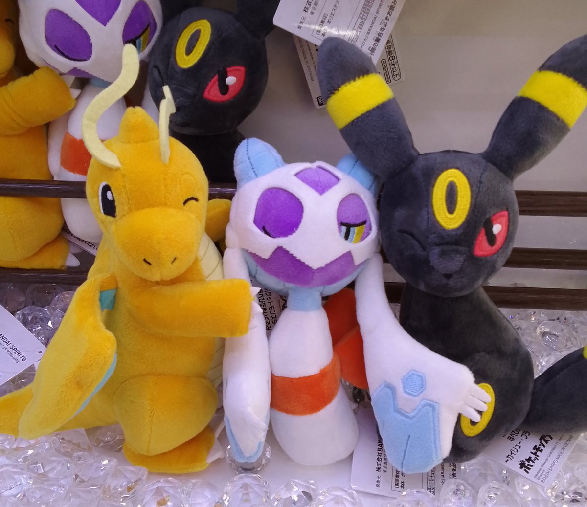 ❄️新景品入荷情報🌙 ポケットモンスター ほぺぴたぬいぐるみ