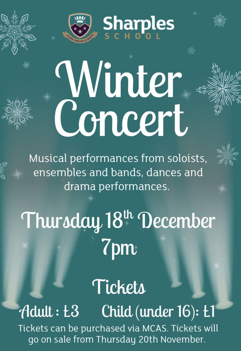 Sharples School tweet media