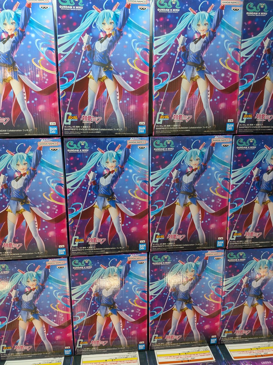 ガンダム45周年×初音ミク BANPRESTO EVOLVE-GUNDAM Collaboration