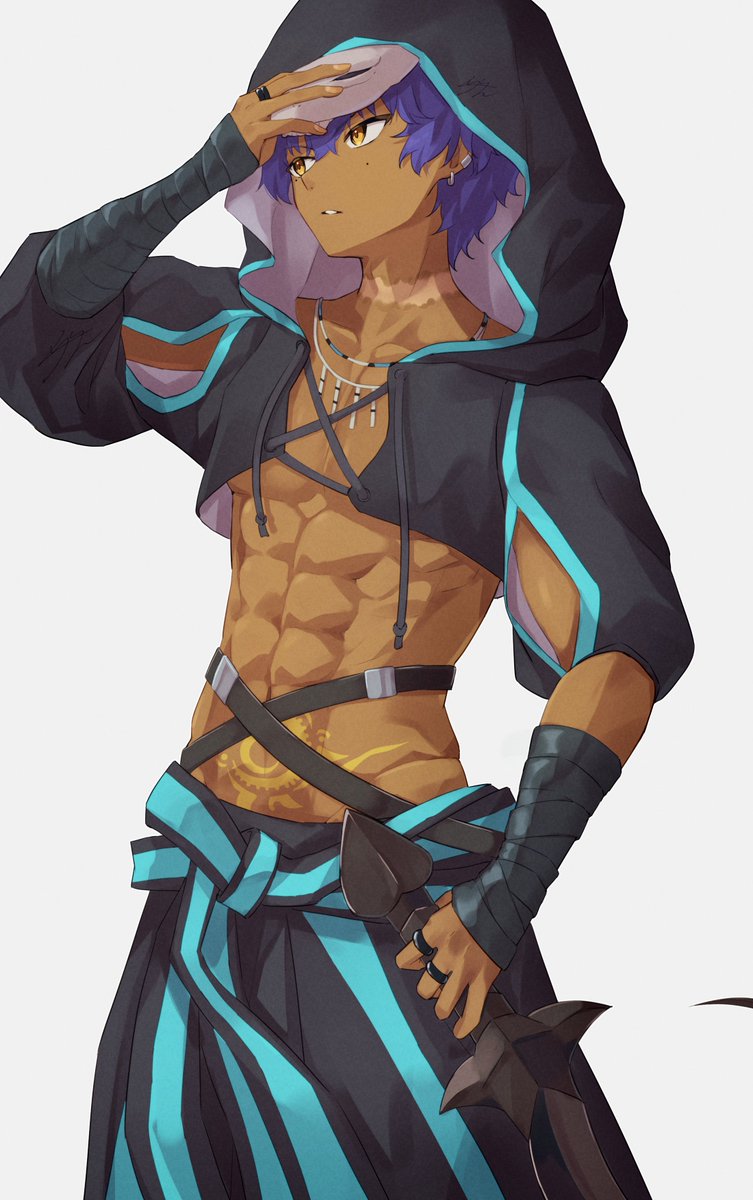 「全鯖ピック中なので推しのハサンくんを見てください #FGO」|イザナワレのイラスト