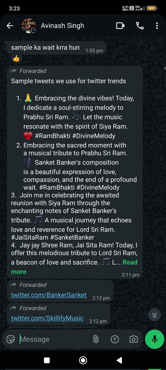 RakhiMirdda's tweet photo. Jay Jay Shree Ram Song paid Trend by chor @imavidigital.

@SkillifyMusic @BankerSanket https://t.co/zBO8Fc7Tn2