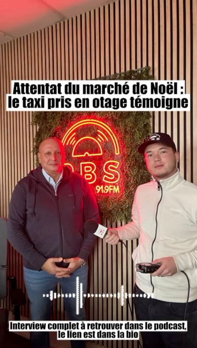 RBSofficiel's tweet photo. 👉 Cette soirée du 11 décembre 2018 a traumatisé la ville et tout particulièrement Mostapha Salhan, chauffeur de taxi à l’époque sur #strasbourg . Pendant 15 minutes, il a été pris en otage par le terroriste.
 Podcast exclusif sur RBS ⏯️ https://t.co/vH7J9ntgPm
🎙️Tom Herga https://t.co/VDY6oBmKXI