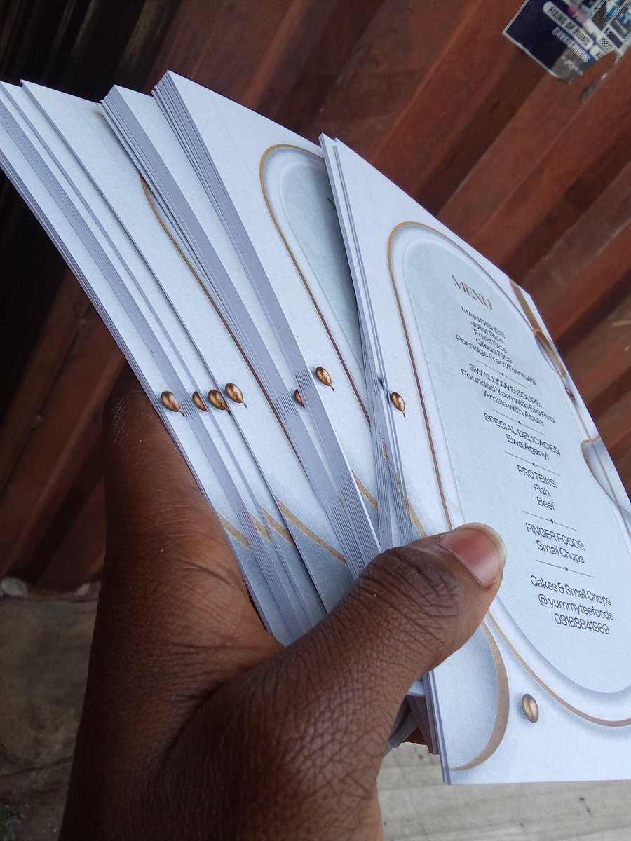 Paulgraphics001's tweet image. Yes ✨✨✨ 
A menu list from creative design to printing 

Let's work on your next project 
Send a DM to get started 
#printabledesign
#graphicsdesign
#printing