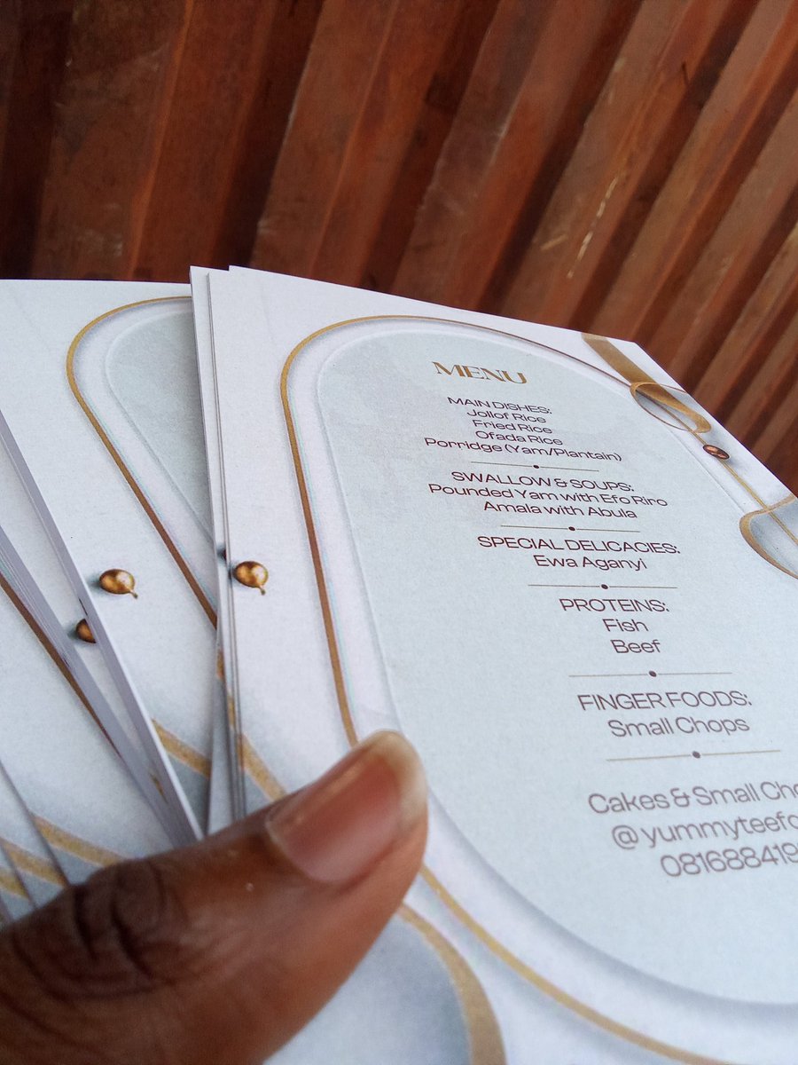 Paulgraphics001's tweet image. Yes ✨✨✨ 
A menu list from creative design to printing 

Let's work on your next project 
Send a DM to get started 
#printabledesign
#graphicsdesign
#printing