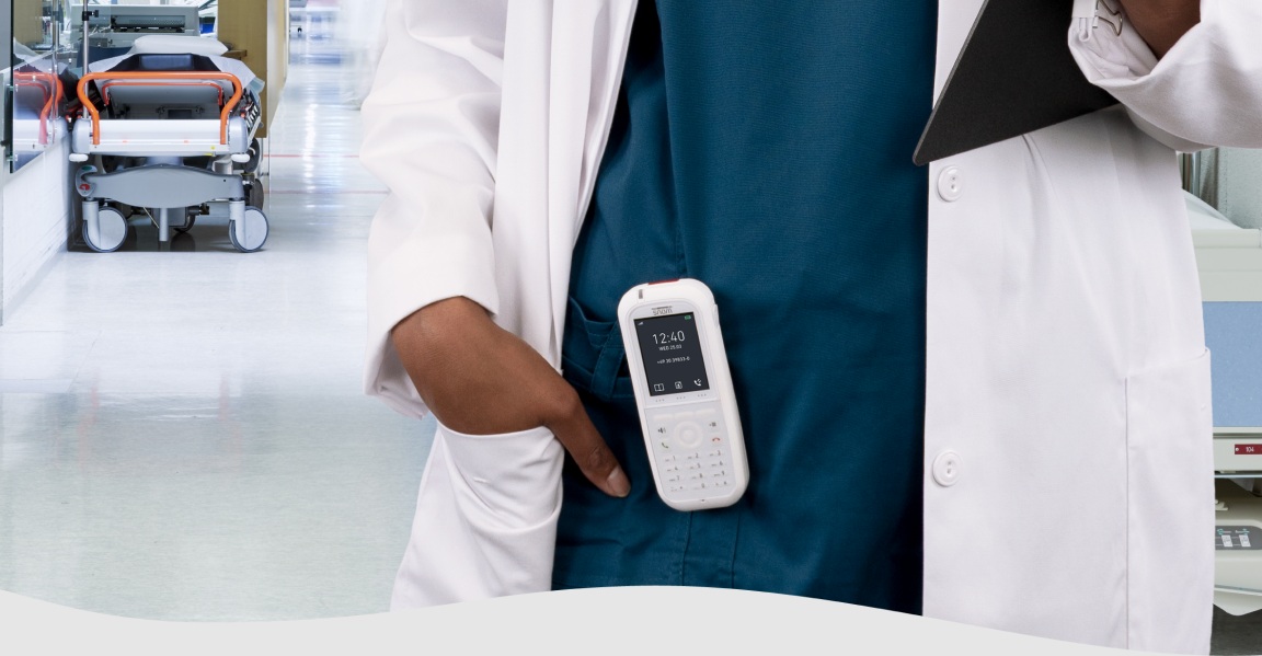 Einsatz von #Telefonie im #Gesundheitswesen, ob in Krankenhäusern oder Pflegeeinrichtungen, ist ein strategischer Faktor. Ständige Erreichbarkeit ist dabei eine absolute Notwendigkeit. #snom l1nq.com/E7lkeDer