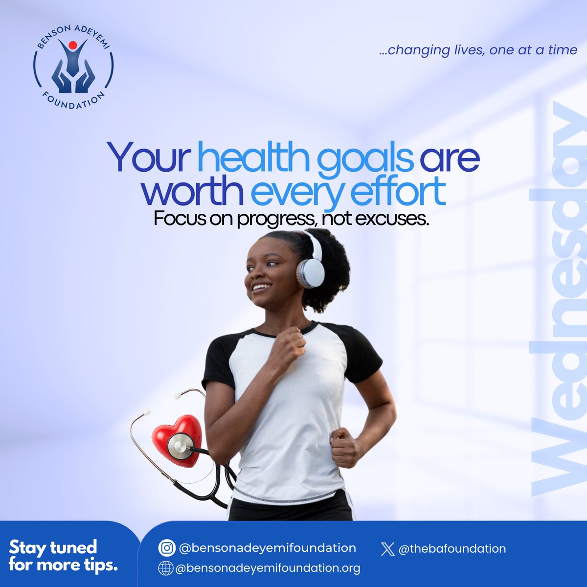 Your health goals are worth every effort, don't compromise on your well-being, stay committed!