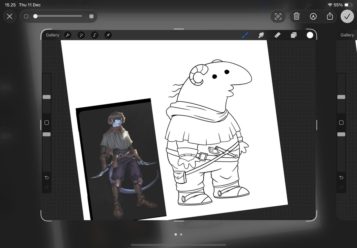 ⚔️ Smiling friend X DnD ⚔️

I tried turning a DnD rogue into a Smiling Friends character “Charlie Dompler” …
and now he looks like he’s about to steal your lunch AND your soul 😌

This was way too fun to draw!✨

#dndart #smilingfriendsfanart #dndoc