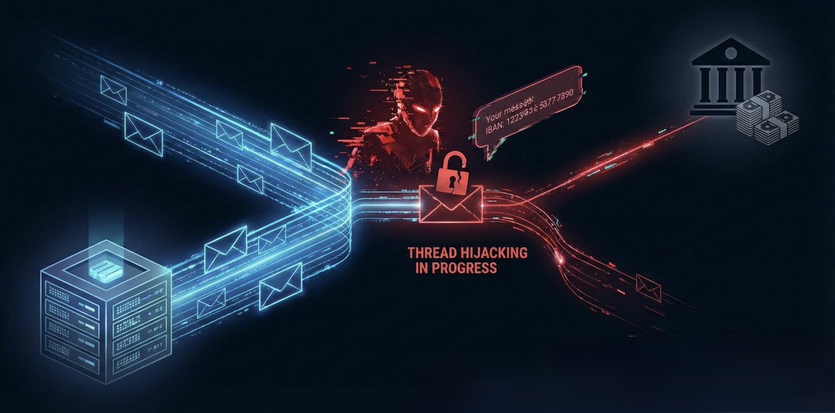 csirt_it's tweet photo. ‼ #ThreadHijacking: rilevate attività malevole tramite caselle #BEC compromesse
🔗 https://t.co/9T9TIeiOar
⚠ verificare i mittenti delle comunicazioni ricevute https://t.co/VKgsuUl0wK