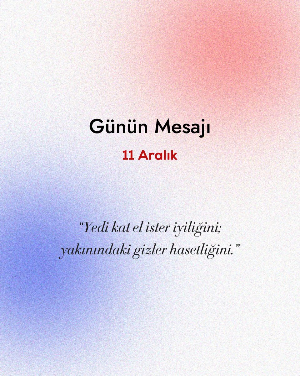 Günün Mesajı (@gune1mesaj) on Twitter photo 