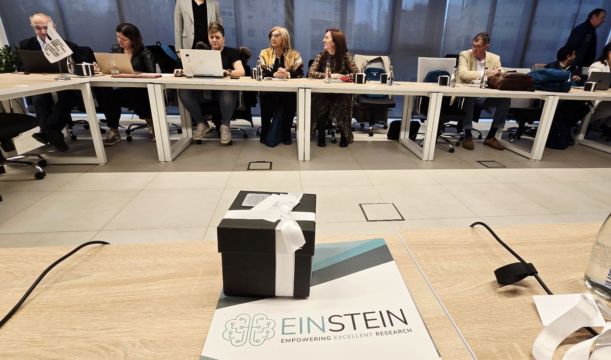 EINSTEINHorizon's tweet photo. The 4th Project Management Meeting for the #EINSTEINproject is underway. To conclude the project's second year, partners gathered this time at the host institution, Science and Technology Park Novi Sad #HorizonEU https://t.co/zrLoNxIqNa