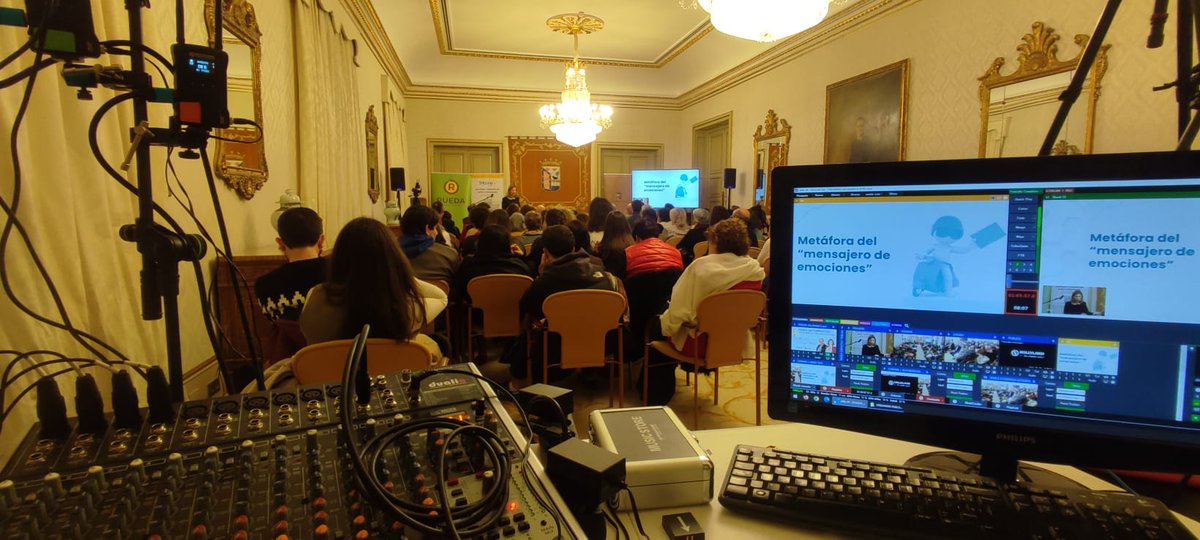 🎗️ Dualia sonorizó y realizó el streaming del Foro sobre Salud Mental y Prevención del Suicidio, organizado por Tribuna Grupo y el Ayuntamiento de Salamanca.
Gracias por confiar en nosotros en un evento de tanta relevancia social. 💛🧡

👉 Streaming: youtube.com/watch?v=RdBnkX…
