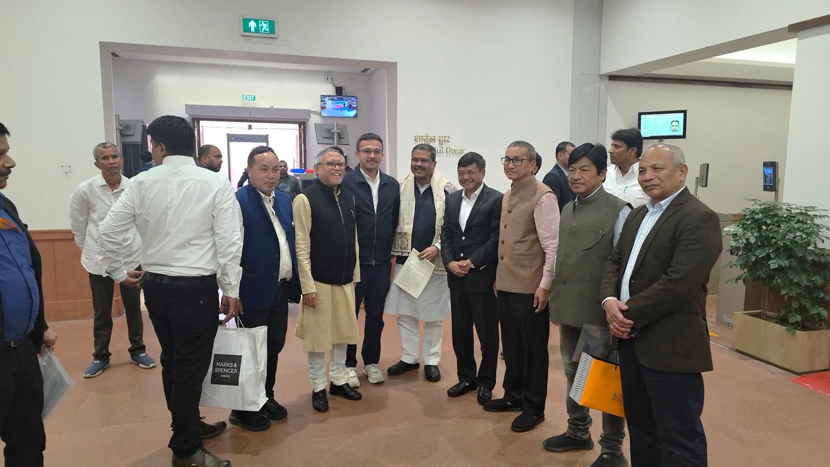 TuliramRonghang's tweet photo. I had the honour of submitting a detailed Memorandum to Shri Dharmendra Pradhanji @dpradhanbjp, Hon'ble Hon’ble Union Minister of Education, Government of India, in Parliament New Delhi, yesterday urging the establishment of a Central Tribal University at Diphu—a long-standing and legitimate aspiration of the hill tribal people of Assam. For our people, this proposal is not merely administrative—it represents a deep commitment to peace, trust and the promise of progress.
During our earlier discussions, the Hon’ble Minister had expressed concerns regarding the creation of another Central University in Assam. I have respectfully appealed once again for the establishment of a Central Tribal University—not a generic university—which would directly serve the educational needs of our tribal communities and uplift higher learning across Karbi Anglong, West Karbi Anglong, Dima Hasao and other tribal regions of the Northeast.

I am deeply grateful that the Hon’ble Chief Minister of Assam, Dr. @himantabiswa Ji, has strongly endorsed our proposal. In his communication to the Union Minister, he emphasised that:
The tribal population of Karbi Anglong has long lacked adequate higher educational infrastructure
Diphu is the most appropriate location for a Central Tribal University. The Govt of Assam  fully supports the establishment of a Central Tribal University, and Karbi Anglong Autonomous Council - Kaac  will provide all required land and facilitation

The North East—despite its rich tribal heritage—remains without a Central Tribal University, even though such institutions have been successfully established in Madhya Pradesh, Tamil Nadu and Telangana. It is time that our tribal students too receive equal opportunities for higher education, research, and academic empowerment.

Our proposal outlines the core objectives of the University:

To prioritise tribal students, with special admission preference

To serve as an affiliating university for all colleges in Karbi Anglong, West Karbi Anglong & Dima Hasao

To set up campuses across tribal areas of Assam and the Northeast

To build advanced facilities for tribal studies, research & academic development

On behalf of the people of Karbi Anglong, I earnestly appeal for positive consideration of this proposal so that we may open a new chapter of educational empowerment, equity, and lasting peace in our region.

Along with Shri @Amarsingejangpo, Hon'ble MP, Shri @darsingronghang, Hon'ble MLA, Dr Jayanta Rongpi Ex MP & CEM, my colleague @DrMongve_Rongpi MAC, Khorsing Teron, my adviser, et al.

@narendramodi @PMOIndia @mygovindia @mygovassam @CMOfficeAssam #KarbiAnglong #kaac