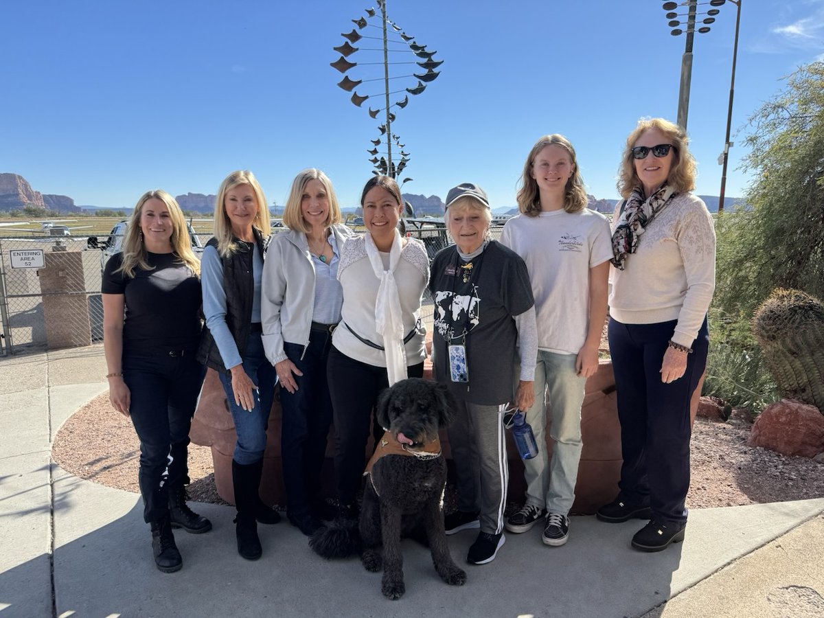 jess_feet's tweet photo. Spoke with the inspiring women of the Sedona 99s about adaptability, aviation, and doing it all with my feet. 🦶✈️
I didn’t fly in, but I brought something bigger: the mindset that limits are meant to be challenged.
Read more: https://t.co/bcpiiolQEi
#RightFooted #Aviation https://t.co/ahjuwVJbk7