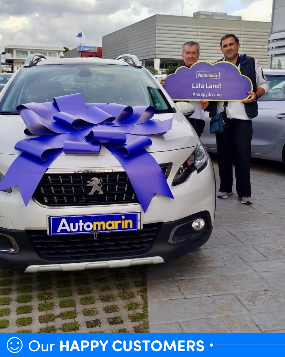 Automarin's tweet image. Κάθε παράδοση αυτοκινήτου, μια νέα αρχή! 🙌 Πάνω από 47 χρόνια στο δρόμο μαζί σας!  Είμαστε ευγνώμονες για κάθε απίστευτο πελάτη που μας εμπιστεύτηκε για το ταξίδι, τις περιπέτειες και τα όνειρά του. 💙