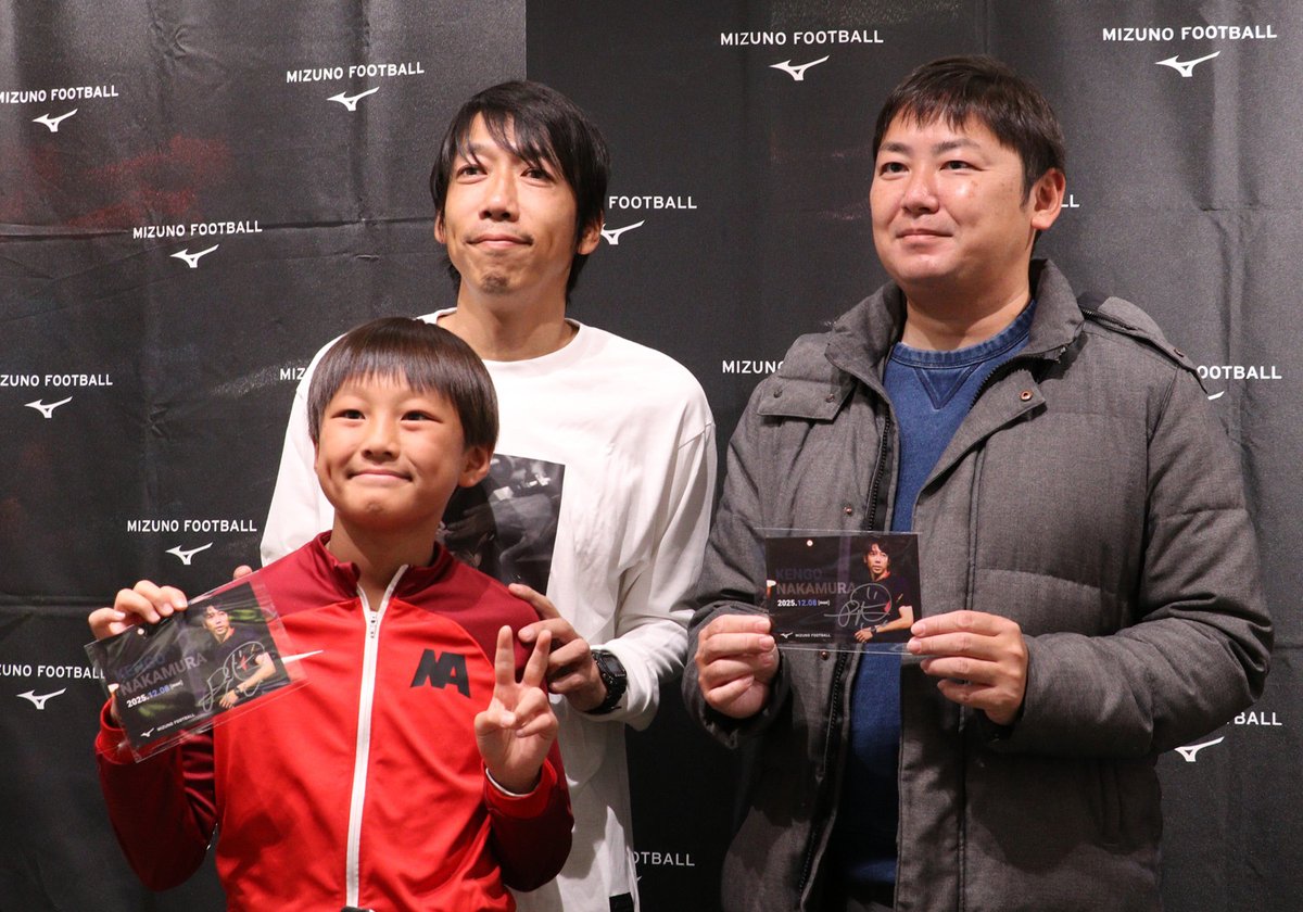 MIZUNO Presents 『KENGO'S Q&A SESSION』イベント🎉 中村憲剛さんを