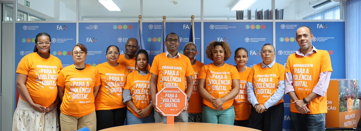 FAOCaboVerde's tweet image. #16Days of Activism to End Violence Against Women &amp;amp; Girls.

Digital harassment, deepfakes, hate speech, misogynistic content.

"What starts on a screen can end in stalking, abuse, or even femicide".

@FAO 🇨🇻 team reaffirms its commitment to the cause.

#NoExcuse #ACTtoEndViolence