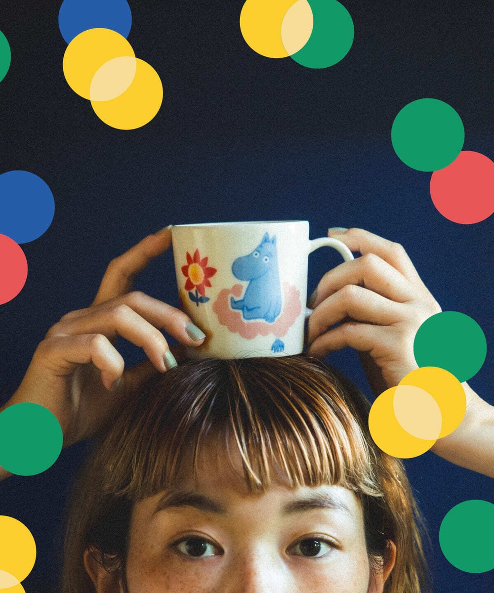 BEAMS fennica × MOOMIN ARABIA ハンドペイント マグ fennica（フェニカ）【COLLABORATION】MOOMIN ARABIA / ハンドペイント
