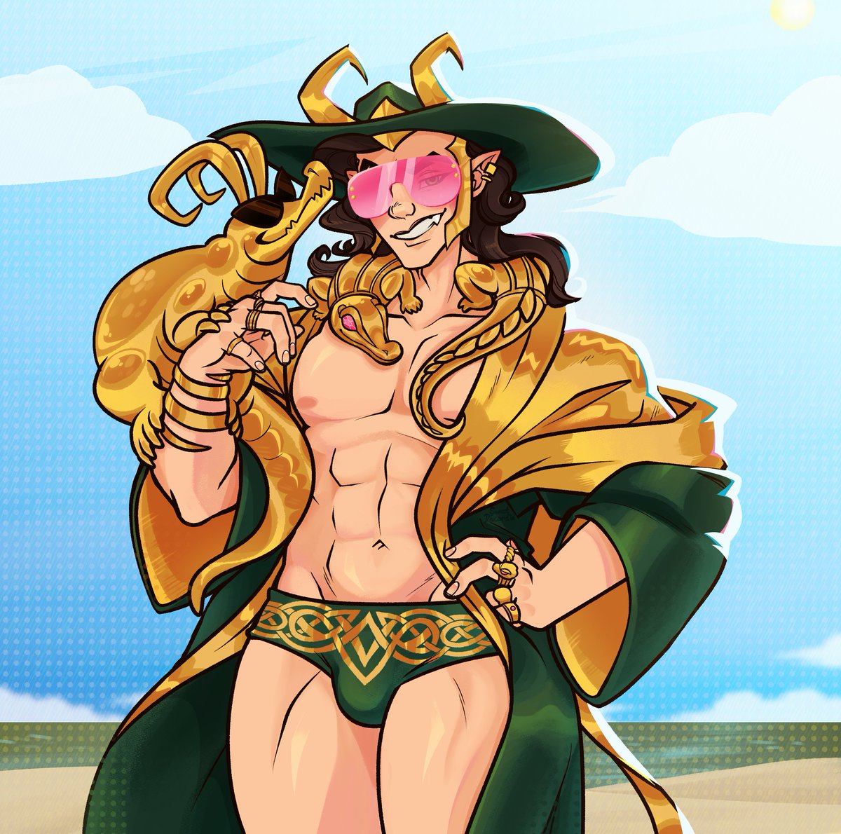 Sweet_Disco's tweet photo. Summer loki [with thicc thighs coz im a simple beast]

#marvelrivals #marvel #marvelloki #loki #marvelrivalsloki #marvelrivalsfanart #marvelfanart #lokifanart https://t.co/pZRxEAkg5q