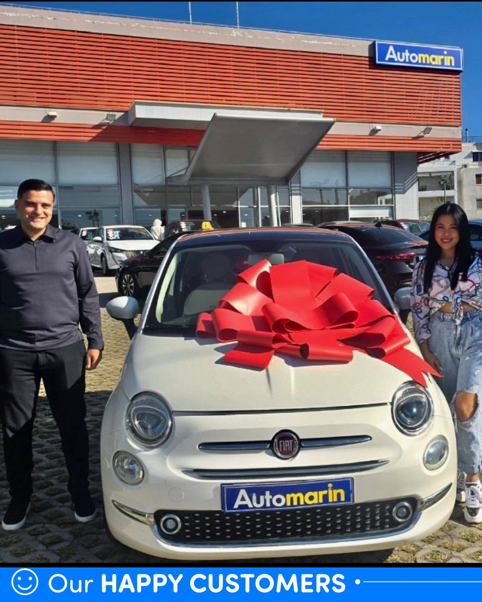 Automarin's tweet image. Κάθε παράδοση αυτοκινήτου, μια νέα αρχή! 🙌 Πάνω από 47 χρόνια στο δρόμο μαζί σας!  Είμαστε ευγνώμονες για κάθε απίστευτο πελάτη που μας εμπιστεύτηκε για το ταξίδι, τις περιπέτειες και τα όνειρά του. 💙