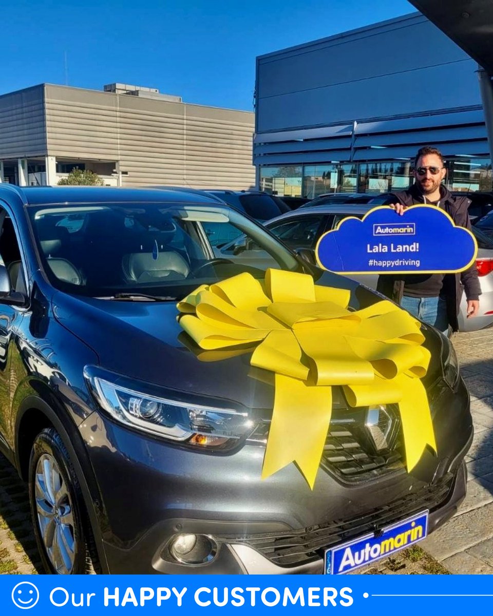 Automarin's tweet image. Κάθε παράδοση αυτοκινήτου, μια νέα αρχή! 🙌 Πάνω από 47 χρόνια στο δρόμο μαζί σας!  Είμαστε ευγνώμονες για κάθε απίστευτο πελάτη που μας εμπιστεύτηκε για το ταξίδι, τις περιπέτειες και τα όνειρά του. 💙