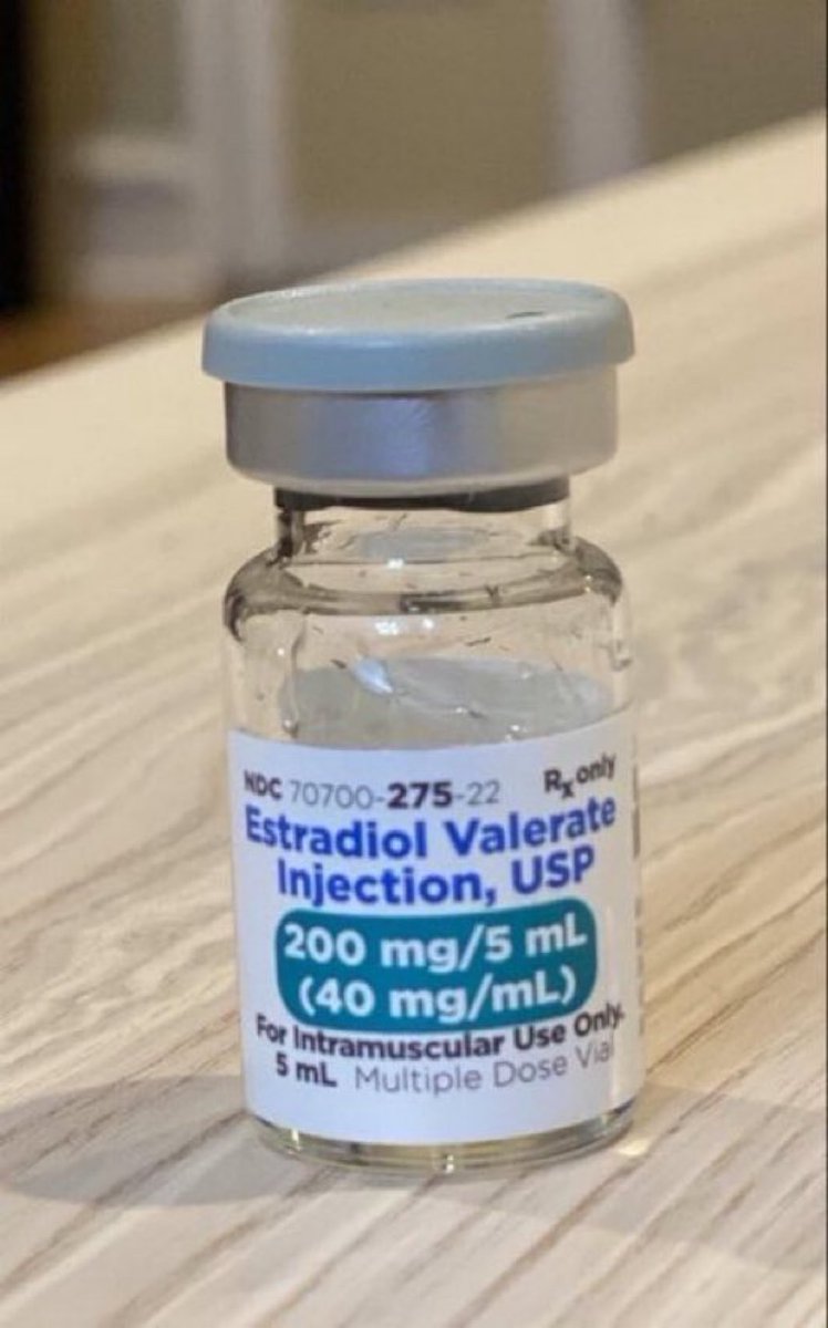BackupGoddess1's tweet photo. Estradiol valerate https://t.co/zmpfFajdrN