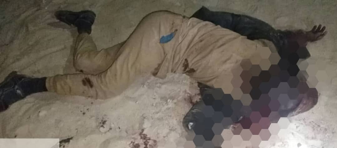 ZagazOlaMakama's tweet photo. Army troops neutralise 2 terrorists, recover weapons in Borno

By: Zagazola Makama 

Troops of Operation Hadin Kai have neutralised two terrorists in an ambush at Shettimari general area of Konduga Local Government Area of Borno State. 

Sources told Zagazola Makama that the operation, carried out under Operation Desert Sanity V, was executed by an ambush team in the early hours of Thursday.

The source said the troops, intercepted the fighters around  their  crossing point at about 1:20 a.m.

He said the soldiers immediately engaged the terrorists, neutralising two of them while others fled in different directions.

According to sources, the troops later conducted an immediate exploitation of the area and recovered two RPG bombs and one magazine loaded with 23 rounds of 7.62mm x 39mm special ammunition.

“There was no casualty on the side of the troops. The ambush team later repositioned and continued with their task.