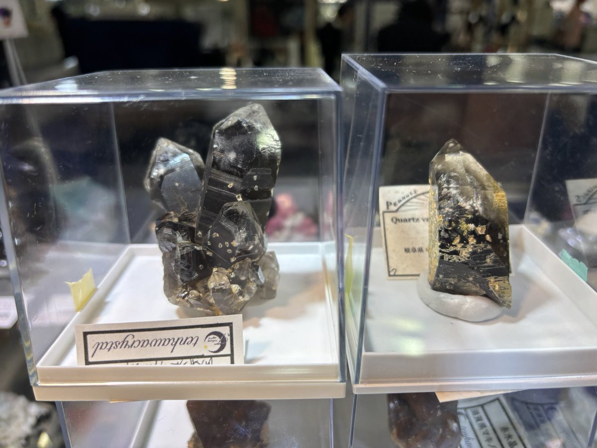 明日から池袋ミネラルショー初日は レアな 岐阜県ちんの峠の 