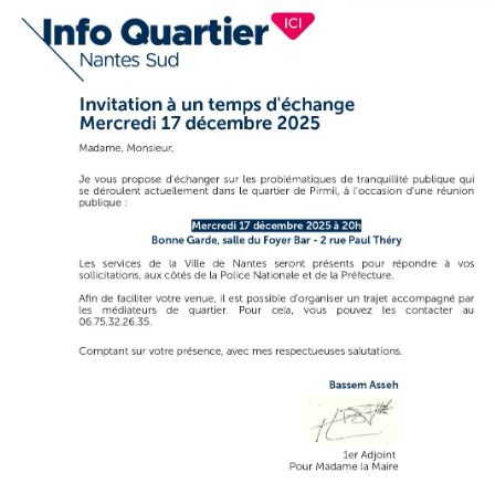 #Nantes #Pirmil "Les problématiques de tranquillité publique"... Quel doux euphémisme pour parler de tirs à répétition dans un quartier où la police municipale ne peut plus intervenir sans l'aide de la <a href="/PoliceNat44/">Police Nationale 44</a>...