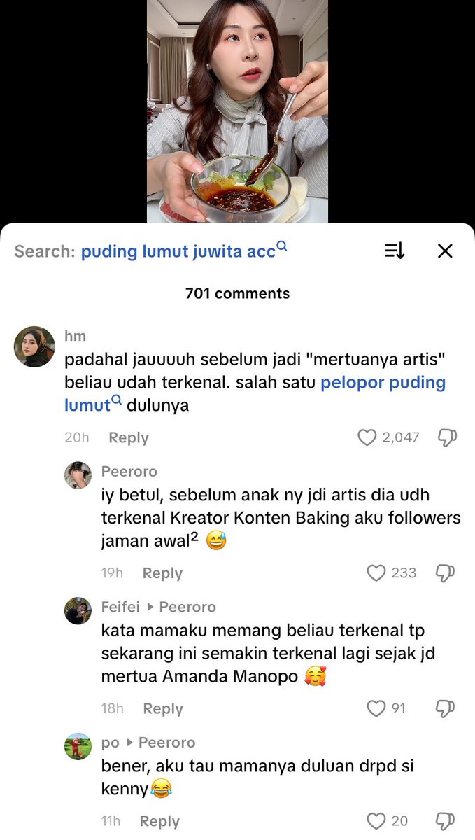 lightmands's tweet photo. nih yang bilang mama juwita pansos, aji mumpung apalah itu. beliau udh terkenal dikalangan mamak” dan pecinta baking &amp; kuliner. 

yang ngomong ini juga bkn dr kalangan fans ya sowrryy, ini yg blg netizen umum. 
baca! jgn bsnya gede bacot doang https://t.co/Abro7sxeg1