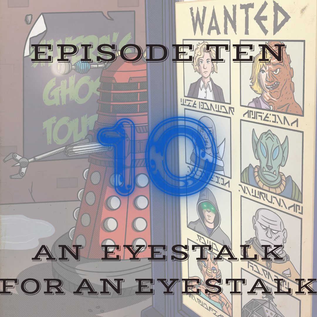 DU_WhoSoc's tweet image. TONIGHT. 19:30. THE GRAND FINALE.
Doctor Who: Beyond the Shadows, Episode Ten - An Eyestalk for an Eyestalk. By @UBUWriter.

Airing via YouTube Premiere:

youtu.be/N-q21adsMPE?si…

And available on Spotify after broadcast:

open.spotify.com/show/4ckrF6CUe…

open.spotify.com/playlist/3tJ8Y…