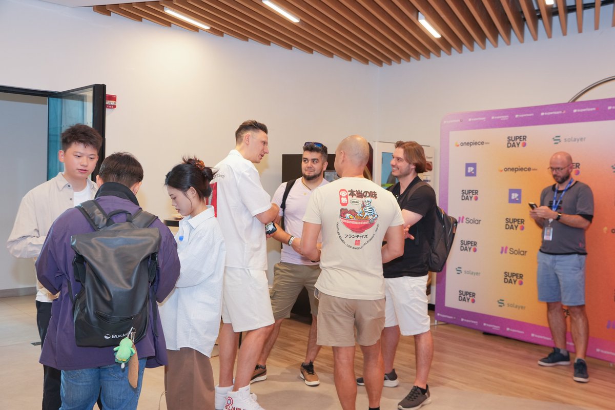 OnePieceLabs's tweet photo. 9⃣🙌 Thanking Our Partners
Our co-hosts and sponsors made this #SuperDay possible. Thank you for empowering the next generation of builders:
• Co-hosts: @solayer_labs , @Solana_zh , @SuperteamAE .
• Powered By: @awscloud and @CyreneAI .
• Community Support: @wallet @SuperteamDE @SuperteamNG @SuperteamKorea @SuperteamPOL @SuperteamMY @SuperteamBR @SuperteamCAN @GammaPrime_Fi @SolanaSkyline @offchainglobal @QuillAudits_AI @Multichain