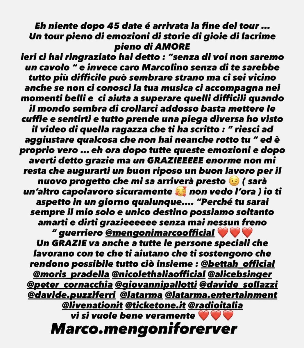 mengoni09's tweet photo. @mengonimarco #mengoni #marcomengoni #MarcoMengoniLiveInEurope ❤️❤️ https://t.co/utcUsZaihv